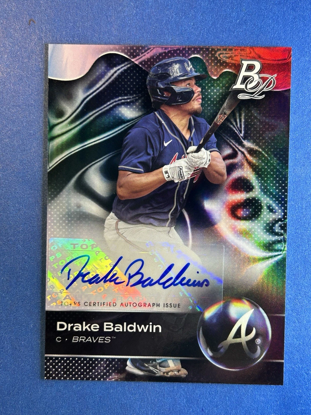Drake Baldwin trading card