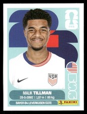 2026 USA Fifa World Cup Panini Sticker MALIK ...