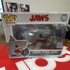 Funko Pop! Movies Jaws 760 Shark Biting Quint Vinyl Figure Limited Edition