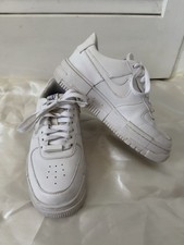 Nike Women's Air Force 1 Low Pixel CK6649-100 White Athletic Shoes - Size 7.5