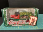 Ertl Vintage 1993 Coca-Cola Die-Cast Metal Bank 1925 Santa Delivery Truck