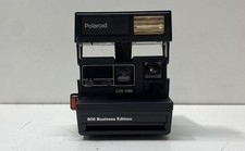 Vintage Polaroid 600 Business Edition Instant Film Camera Tested Working