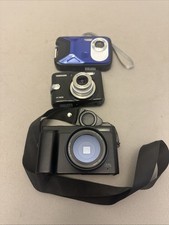 Lot Of 3 Digital Cameras For Parts Traveler