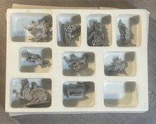 DUNGEONS AND DRAGONS-RAL PARTHA/GRENADIER NINE MISC METAL GAMING MINIATURES 25mm