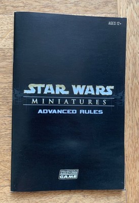 Star Wars Miniatures Advanced Rules - englische Spielregel Regelheft