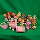 Vintage Cabbage Patch PVC Dolls With Accesories 21 Dplls Boleco Lot