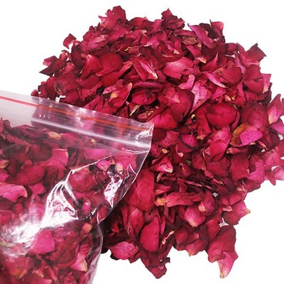 100 Grams Dried Natural Real Red Rose Petals Real Flower Rose Petals F