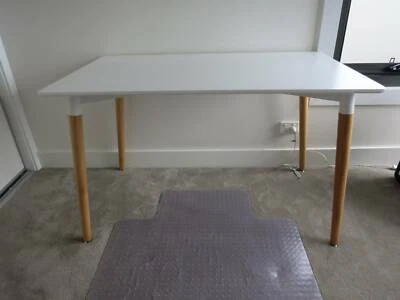 Officeworks White Copenhagen Desk Craft Table Desks Gumtree