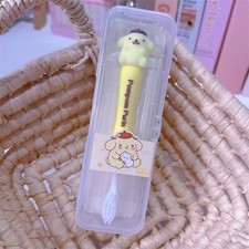 Sanrio Pompompurin cartoon toothbrush Soft Handle Brush anime Children
