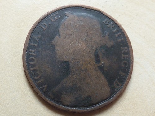 Queen Victoria 1 Penny 1837-1901 Wählen Sie Ihr Datum Jede Münze hat ihr eigenes Bild. - Bild 41 von 259