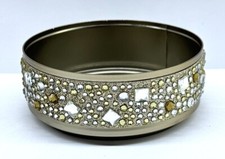 Bath and Body Works Pearls Gems 3 wick candle holder sleeve