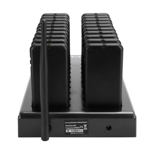 Restaurant Wireless Paging System Coaster Pager 3 Host 60 Beeper SU‑68Z‑3 11 SD3 - Photo 10/21