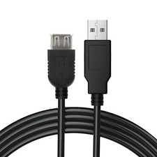 USB Extension Data Cable 2.0 A Male to A Female Long Cord for MacBook & PC Lot