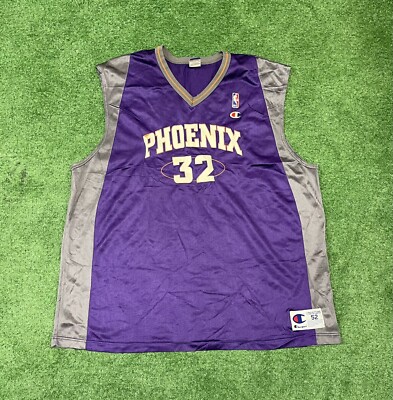 NBA SUNS Champion ゲーム シャツ バスケ 【メンズ古着】 Vintage Phoenix Suns Champion Brand Shirt Size X-Large