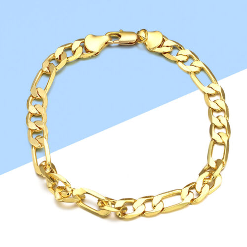 Copper Men Bracelet Hand Chain Link Bracelet Statement Jewelry Men - 第 5/18 張圖片
