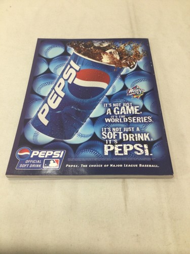 1998 World Series Program Magazine Display New York Yankees vs San Diego Padres - Picture 3 of 4