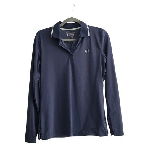 Long Sleeve Golf Polo UPF 50+ Shirt 
