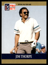1990 PGA Tour Pro Set -  #43 Jim Thorpe RC