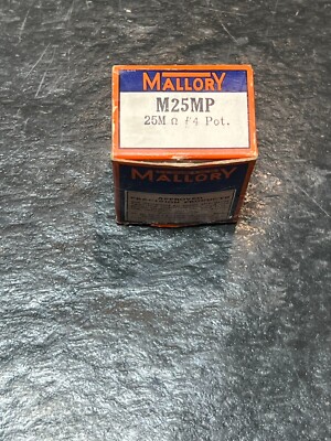 mallory m25mp nos poor packaging