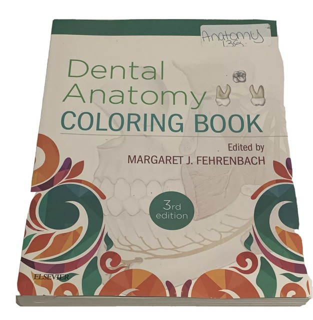 Dental Anatomy Coloring Book (2018, Trade Paperback) for sale online eBay