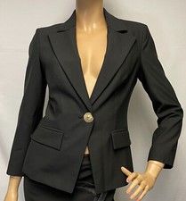 Versace Collection Black Jacket Blazer size 38 Black XS