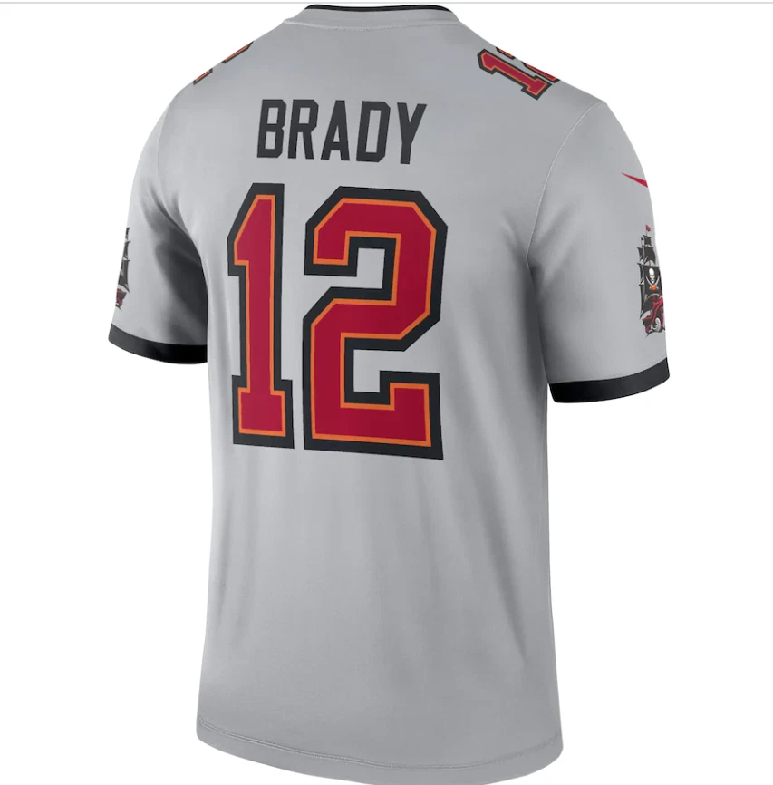 Nike Men's Tampa Bay Buccaneers Tom Brady #12 White Game Jersey