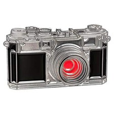 distintivo spilla bavero emblema reflex Nikon S1 originale ufficiale esclusivo (stock Regno Unito) nuovo con scatola