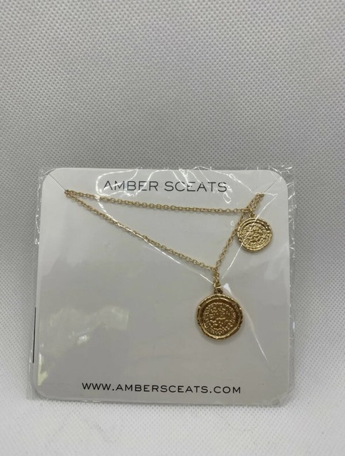 Amber Sceats Double Layered Coin 
