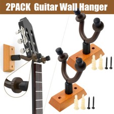 Image of 2pc Guitar Hanger Hook Holder Wall Mount For Guitar Violin Ukulele Display Stand