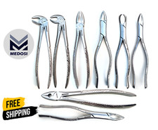 Dental Tools Extraction Forceps Orthodontic Pliers Dentist Kit Tooth Removal Set
