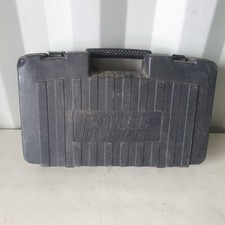 Power Craft Black Handheld Cordless Power Tool Toolbox Carrying Case Only