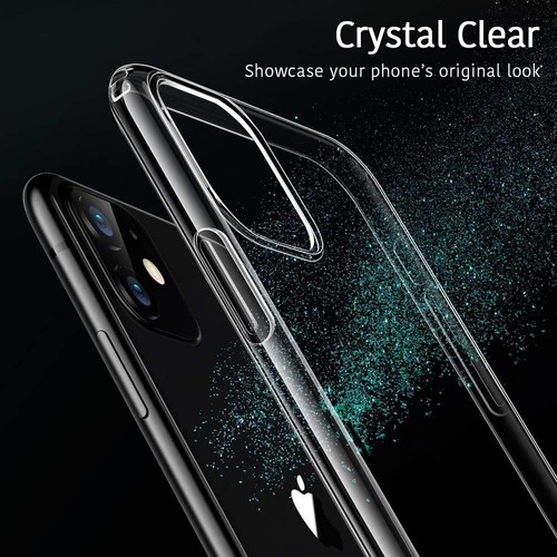 For Apple iPhone 11 clear case cover & 9H Tempered Glass front screen protector - 第 11/11 張圖片
