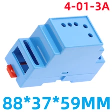 ABS Plastic Flame Retardant Project Case 88x37x59mm Rail  Junction Box 4-01-3A
