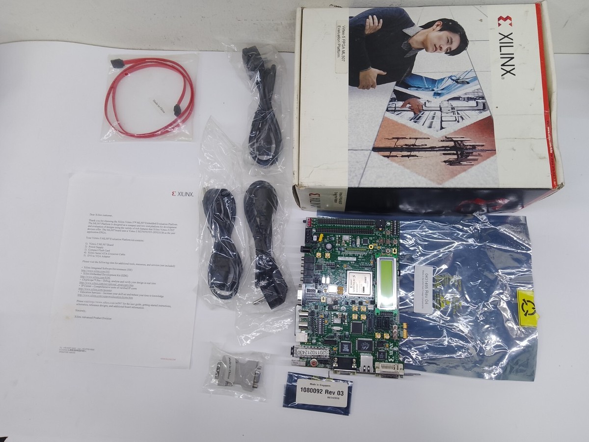 Xilinx Virtex-5 FPGA ML507 Embedded Power PC Evaluation Xilinx Virtex-5 FPGA ML507 Embedded Power PC Evaluation