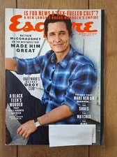 Esquire Magazine - November 2016 - Matthew McConaughey - Vol 166 #4