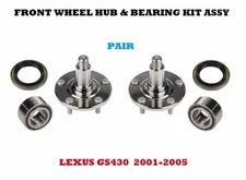 Front Wheel Hub & Bearing and Seal Kit Assy For Lexus GS430 2001-2005  PAIR