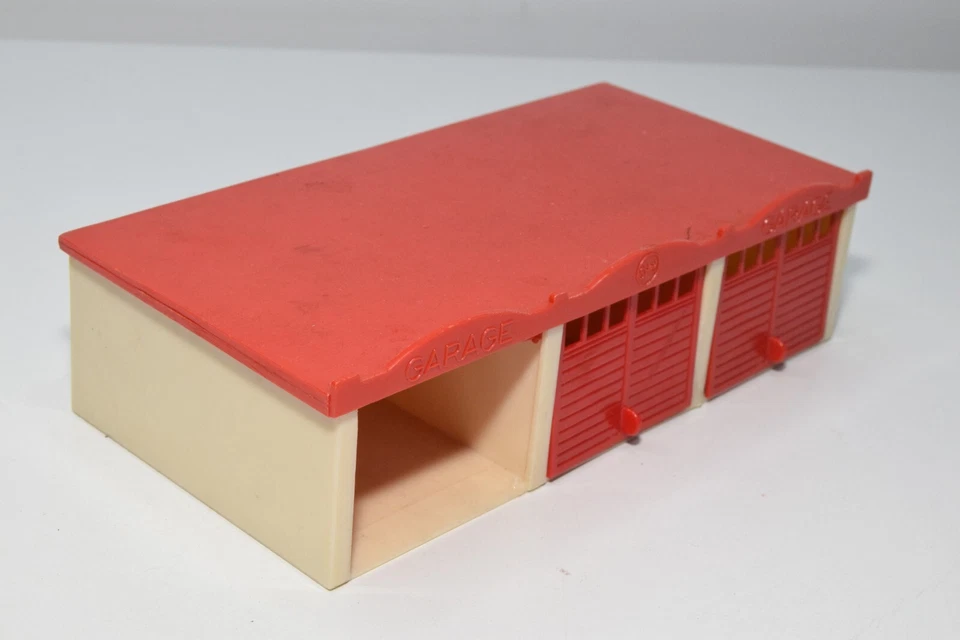 B46 1:55?? SIKU PLASTICA LORDA 3 PORTE GARAGE 3 PORTE GRANDE PARCHEGGIO BUONE... - Immagine 3 di 4