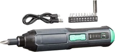SKIL 4V Cordless Stick Screwdriver with 10-Piece Bit Set and US