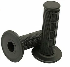 Tusk Mx Grips Half Waffle Black Medium Compound Dirt Bike Dual Sport Adv