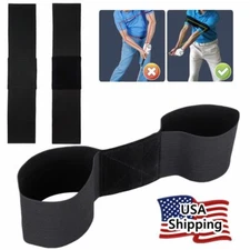 Golf Training Swing Warm Up Trainer With Arm Position Band Practice Correction