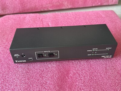 Extron SW2 HD 4K PLUS 33-1720-01 E. HDMI Switcher NO AC
