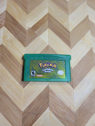 Pokemon Leaf Green - Game Boy Advance - Tested - Working & Saves GBA/GBM/NDSL