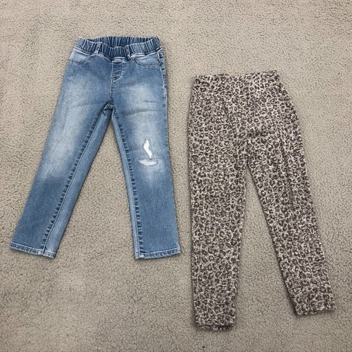 Gap Kids Outfit Lot Girls 5 6 Small Sweater Shirt Jeans Leggings School Play - Picture 11 of 18