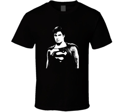 Superman Christopher Vector Hero Superhero 70's Adventure Funny T Shirt Gift New