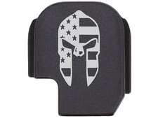 for Sig P365 Models 9mm Slide Cover Rear Plate Anodized Aluminum, Black