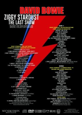 DAVID BOWIE / ZIGGY STARDUST : THE LAST SHOW (2CD+2DVD) | eBay