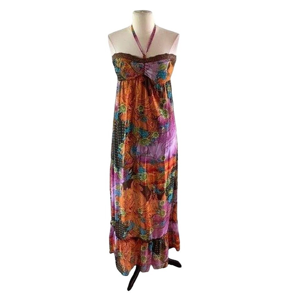 chinese dress ladies Dress Casual Maxi By Maurices In Floral Print, Size: Xl
