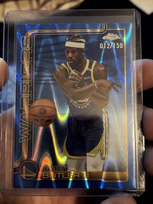 2025-26 Topps Chrome - Jimmy Butler #209 Blue RayWave Refractor /150