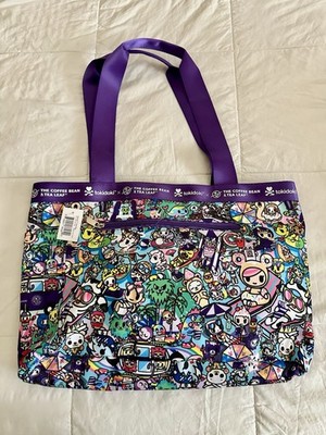 2025 Tokidoki x CBTL Coffee Bean & Tea Leaf Tropical Tote Bag NWT