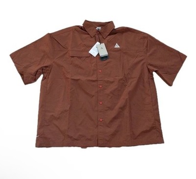 Nike ACG Orb Weaver UV Repel Short Sleeve Shirt Mens Size Small (S) HJ2883-245
